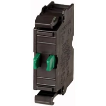 Érintkezőblokk vezérlőkészülékhez előlapra rádugható/beépíthető 1-z 6A/AC15/230V M22-CK10 EATON