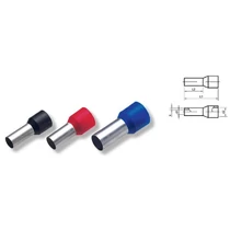 Szigetelt érvéghüvely 35-25 piros (50db/cs)