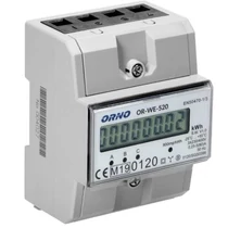 Fogyasztásmérő 3F 80A LCD ORNO