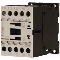 Kontaktor (mágneskapcsoló) 3kW/400VAC-3 3-Z 230VAC 1-z csavaros 22A/AC-1/400V DILM7-10 EATON