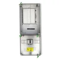 1/3F mérőszekrény 1xM63.80A légkábeles 1-szintes 1-mérőhely 1M PVT 3075 Fm-SZ Csatári Plast