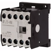 Kontaktor (mágneskapcsoló) 4kW/400VAC-3 3-Z 230VAC 1-z csavaros 22A/AC-1/400V DILEM-10 EATON