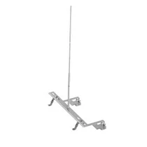 Felfogórúd-tartó kúpcserépre 190-230mm 1350mm alu felfogórúddal csavarbilincs 16mm J.PRÖPSTER