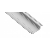 Led profil ALU süllyeszhkető peremes 8-10mm szalaghoz 2m/szál GTV