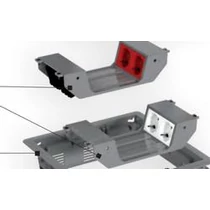 EAE DK MX1 250X250 PADLÓDOBOZ BURKOLAT, SZÜRKE