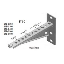 EAE STS-D 500 oldalfali tartó 2mm tüzih.
