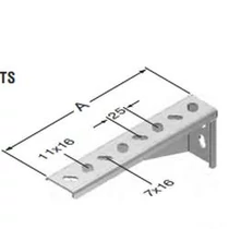 EAE TS 150 oldalfali tartó 2mm