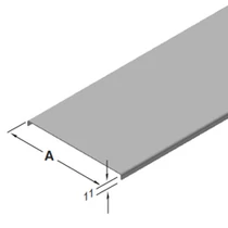 EAE UKK-UKFG 100 fedél kábeltálcához 0,7mm