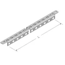 Lemezszekrény EAE D szerelő sín 500*24*19mm