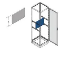 Lemezszekrény EAE D 200*800mm rész szerelőlap
