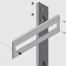 Lemezszekrény EAE maszk kivágott 150*800mm