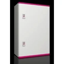 Szekrény fali teli ajtós acél szerelőlappal 600mmx 380mmx 210mm IP66 AX 1038.000 Rittal