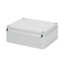 Doboz falonkívüli d37 fém csavarral műanyag 154mm x 200mm 79mm szürke 44CE GEWISS