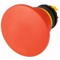Gomba nyomófej d22 vészleállító 45mm piros reteszelt fordító nyugtázás M22-PVT45P EATON