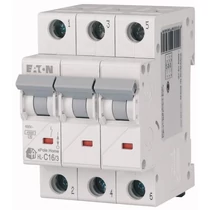Kismegszakító 3P 16A C-jelleg 230V AC 4.5kA/60898 HL-C16/3 xPole Home EATON