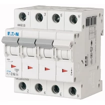 Kismegszakító PL7-C63/3N 3p./N C 63A 10kA EATON