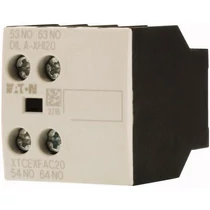 Segédérintkező blokk kontaktorhoz előlapra rádugható 2-z 4A/AC15/230V csavaros DILA-XHI20 EATON
