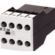 Segédérintkező blokk kontaktorhoz előlapra rádugható 4-ny 4A/AC15/230V csavaros DILA-XHI04 EATON