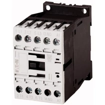 Kontaktor (mágneskapcsoló) 4kW/400VAC-3 3-Z 230VAC 1-z csavaros 22A/AC-1/400V DILM9-10 EATON