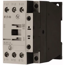 Kontaktor (mágneskapcsoló) 7.5kW/400VAC-3 3-Z 24-27VDC 1-z csavaros 40A/AC-1/400V DILM17-10 EATON