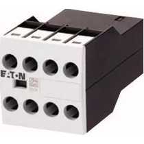 Segédérintkező blokk kontaktorhoz előlapra rádugható 2-z 2-ny 6A/AC15/230V DILM32-XHI22 EATON