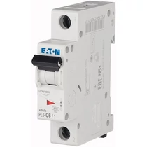 Kismegszakító 1P 6A C-jelleg 230V AC 6kA/60898 PL6-C6/1 EATON