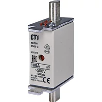 Olvadóbetét NH 00C 125A ETI