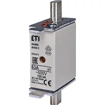 Olvadóbetét NH 0 63A ETI