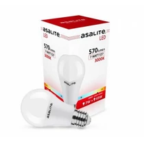 Ledes izzó 230V E27 7W 3000K 320° Asalite