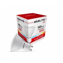 Ledes izzó 230V GU10 7W 3000K 120° Asalite