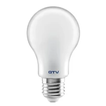 Ledes izzó 230V E27 7W A60 normál form 600lm 360fok. GTV