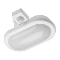 LED hajólámpa, DELTA OW, ovális, falon kívüli, mozgás érzékelős, 6W, 400LM, 4000K, IP54
