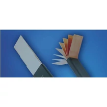 Lamellás rézsin 6x20x1 351A 65°-on (2m/szál)