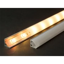Led profil ALU. sarokba szerelhető eloxált 2000x16x16. Globiz