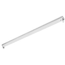Lámpatest szabadonsugárzó LED fénycsőhöz, slim típus, előtét nélkül, IP20, 2X150cm vezetékelve