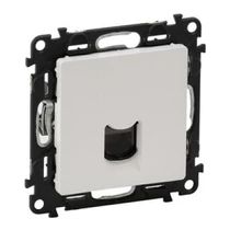 ValenaLife adatcsatlakozó dugalj UTP RJ45 8(8) Cat5e fehér csavaros LEGRAND