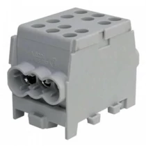 Fővezetéki leágazókapocs 150/125A Cu/Al csavaros szürke 2x35+4x25mm2 HLAK 35-1/4 M2 Pollmann
