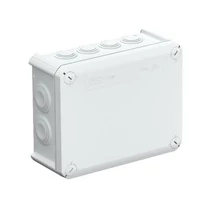 Kötődoboz falonkívüli műanyag 150mm x 190mm 77mm szürke IP66 T 160 OBO-BETTERMANN
