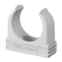 Bilincs M32 Quick 32mm-csőátmérőhöz műanyag 1db csőhöz szürke sorolható 2955 M32 OBO-BETTERMANN