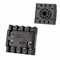 Reléfoglalat H3-/H5-/H7CX/E5CN/E5ZN-hez csavaros közvetlen 11-tűs P3GA-11 OMRON