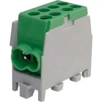 Fővezetéki leágazókapocs 130/100A Cu/Al csavaros zöld 2x25+2x16mm2 HLAK 25 1/2 M2 Pollmann