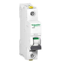 Kismegszakító 1P 4A B-jelleg 230V AC/DC 6kA/60898 50kA/60947 Acti9 iC60N Schneider