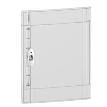 Ajtó átlátszó 2x13modul műanyag fehér IP40 336mm-sz 450mm-ma Pragma Schneider