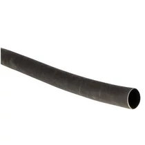 Zsugorcső fekete 2.4mm/ 1.2mm-átmérő 1m 2:1-zsugor vékonyfalú melegzsugor TRACON