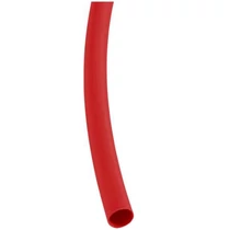 Zsugorcső piros 9.5mm/ 4.8mm-átmérő 1m 2:1-zsugor vékonyfalú melegzsugor TRACON