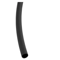 Zsugorcső fekete 12.7mm/ 6.4mm-átmérő 1m 2:1-zsugor vékonyfalú melegzsugor TRACON