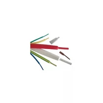Zsugorcső zöld/sárga 12.7mm/ 6.4mm-átmérő 1m 2:1-zsugor vékonyfalú melegzsugor TRACON