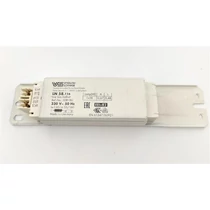 Fénycső előtét 58W hagyományos 230V T26 fém tokozás I-osztály L 58 A-T 230 V 50 Hz HELVAR