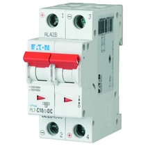 Kismegszakító 2P 10A C-jelleg 48V DC 10kA/60898 PL7-C10/2-DC EATON
