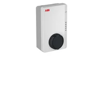 E-autó töltő 1-fázis 1x 7.4kW fali 1xT2aljzat IP54 műanyag kommunikációval Terra AC-W7-T-0 ABB
